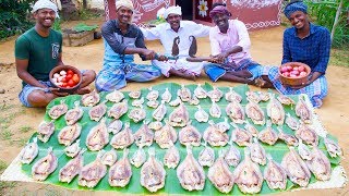 DRY FISH GRAVY  Karuvadu Kulambu  Traditional Karuvattu Kulambu  DryFish Village Food Recipe [upl. by Aivatahs]