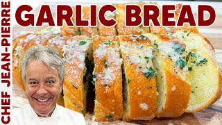 Garlic Bread Restaurant Style  Chef JeanPierre [upl. by Monk]