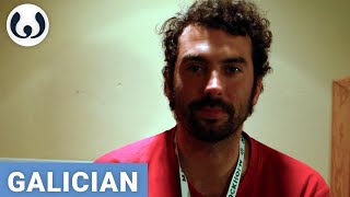 Adrian speaking Galician  Romance languages  Wikitongues [upl. by Sokcin]