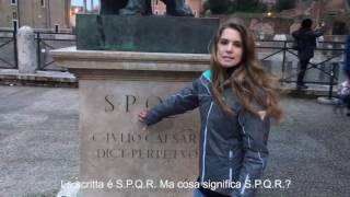 Rome fun fact What is SPQR [upl. by Narik]