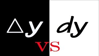 delta y vs dy differential [upl. by Isoj]