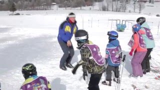 Aufwärmen und erste Schritte in der Skischule [upl. by Mercy]