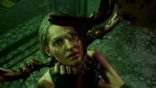 Jill Gets Infected with Parasites  Death Scene  Resident Evil 3 Remake [upl. by Stead]