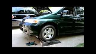 Honda Odyssey Transmission Fluid Change [upl. by Dulcie]