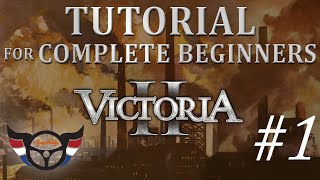 Victoria II Tutorial for complete Beginners  ep1 [upl. by Hanzelin]