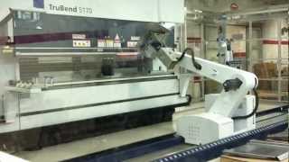 Trumpf Robotic Brake Press [upl. by Leffert]