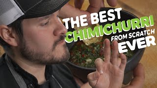 The BEST Chimichurri Recipe From Scratch  SWTY [upl. by Otilopih]