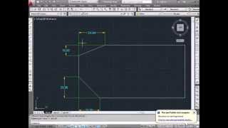 AutoCAD Tutorial How To Use CHAMFER Command [upl. by Yuk]