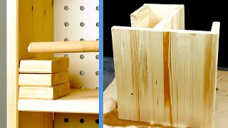 Top 10 Videos – Unbelievably Simple DIY Wood Projects [upl. by Noemis100]