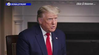 President Trumps 60 Minutes interview [upl. by Ocihc]