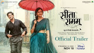 Sita Ramam Official Trailer  In Hindi  18th November  DisneyPlus Hotstar [upl. by Jamin]