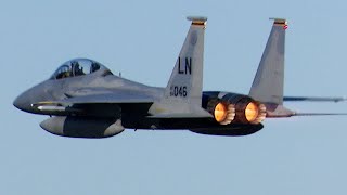 F15D unrestricted climb  RAF Lakenheath [upl. by Enitsrik]