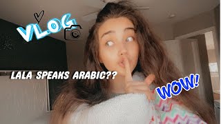 Lala Speaks AraBiC VLOg [upl. by Lyrpa]