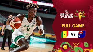 Senegal v Argentina  Full Game  FIBA U19 Basketball World Cup 2021 [upl. by Mazel]