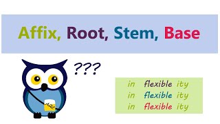 Affix Root Stem Base [upl. by Ynttirb180]