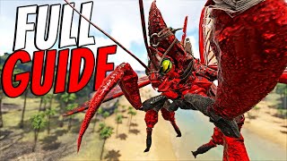 Rhyniognatha FULL GUIDE  How To Tame And ALL Abilities Explained  Ark [upl. by Uyekawa]