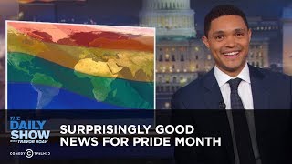 Surprisingly Good News for Pride Month  The Daily Show [upl. by Eiramlatsyrk]