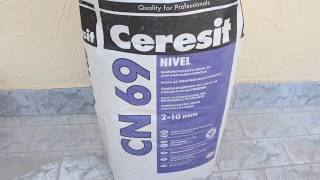 Floor leveling  Ceresit CN 69 [upl. by Spark]