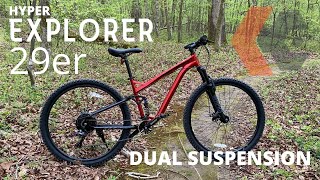 248 Hyper Explorer Dual Suspension 29er Mountain Bike from Walmart [upl. by Papst]