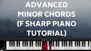 F SHARP F ADVANCED MINOR CHORDS Instructor  Caleb Fadhili [upl. by Eladal657]