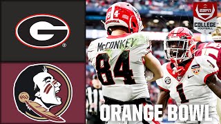 Orange Bowl Georgia Bulldogs vs Florida State Seminoles  Full Game Highlights [upl. by Annawt]