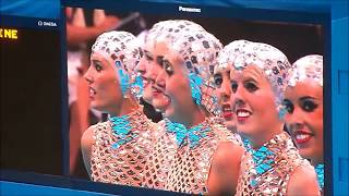 London Olympics 2012 Synchronized Swimming  Team Spain [upl. by Quintilla]