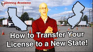 Can You Switch Your CDL License to a Different State  Driving Academy [upl. by Anohsal]