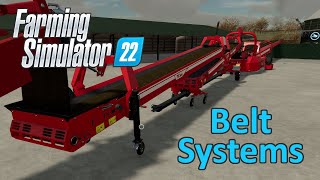 Farming Simulator 22 Tutorial  Belt Systems [upl. by Cybill855]