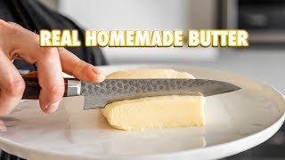 2 Ingredient Cultured Butter [upl. by Graeme]