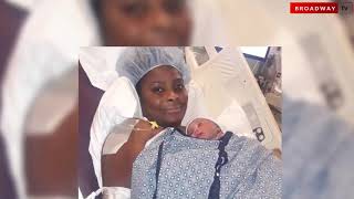 Nollywood Actress Ronke Odusanya Welcomes New Born Baby In The USA [upl. by Sonafets]