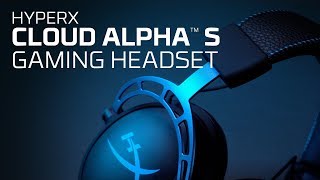 Cloud Alpha S – HyperX Gaming Headset for PC [upl. by Jamesy]