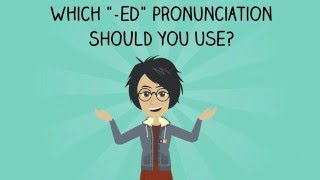 Pronunciation Past Tense Regular Verbs ed [upl. by Merridie375]