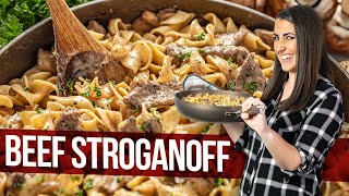 Old Fashioned Beef Stroganoff [upl. by Semadar376]