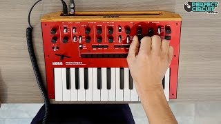 Korg Monologue Analog Synth Demo [upl. by Michaelina]