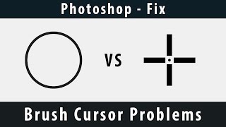 Photoshop  Brush Cursor Problems Fix [upl. by Yesac]