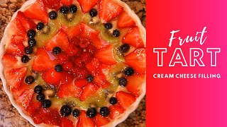 Fresh Fruit Tart  Cream Cheese Filling  Paula Deens Recipe [upl. by Tolkan327]