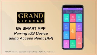 GV Smart App Pairing iOS Device Using Access Point AP [upl. by Belva]