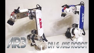 AR3  The DIY 6 Axis Robot [upl. by Hanad755]