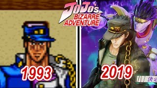 JoJos Bizarre Adventure Games Evolution 1993  2019 [upl. by Neerod]