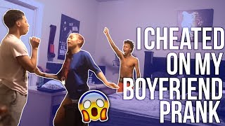 I CHEATED ON MY BOYFRIEND PRANK GONE WRONG [upl. by Alyworth]