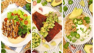 3 Low Carb Dinner Recipes  Healthy Meal Plans 2020 [upl. by Ahpla]