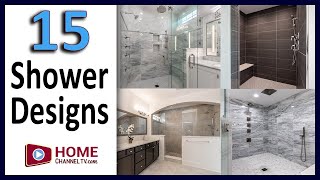 15 Master Bathroom Shower Designs  Remodel Makeover Interior Design Ideas [upl. by Hope]