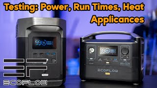 EcoFlow Delta amp River Pro Power Test and Review [upl. by Oguh462]