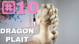 DRAGON PLAITING OR VIKING PLAIT [upl. by Sorrows103]