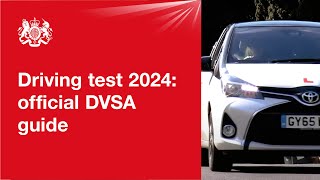 Driving test 2024 official DVSA guide [upl. by Gunar242]