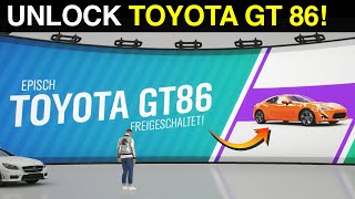 Toyota GT86 freischalten  Forza Horizon 4 16000000 CR [upl. by Burrton]