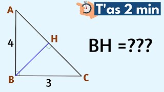 Tas 2 minutes  Calculer une longueur [upl. by Terrilyn]