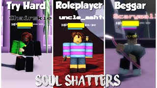 The 10 Types Of Soul Shatters Players Roblox [upl. by Nuhsal985]