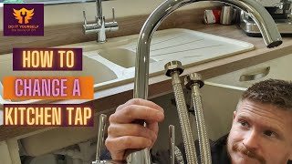 How to Change a Kitchen Tap  Plumbing a Tap [upl. by As]