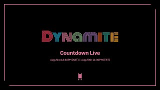 BTS 방탄소년단 Dynamite Countdown Live ENG [upl. by Gustafsson]